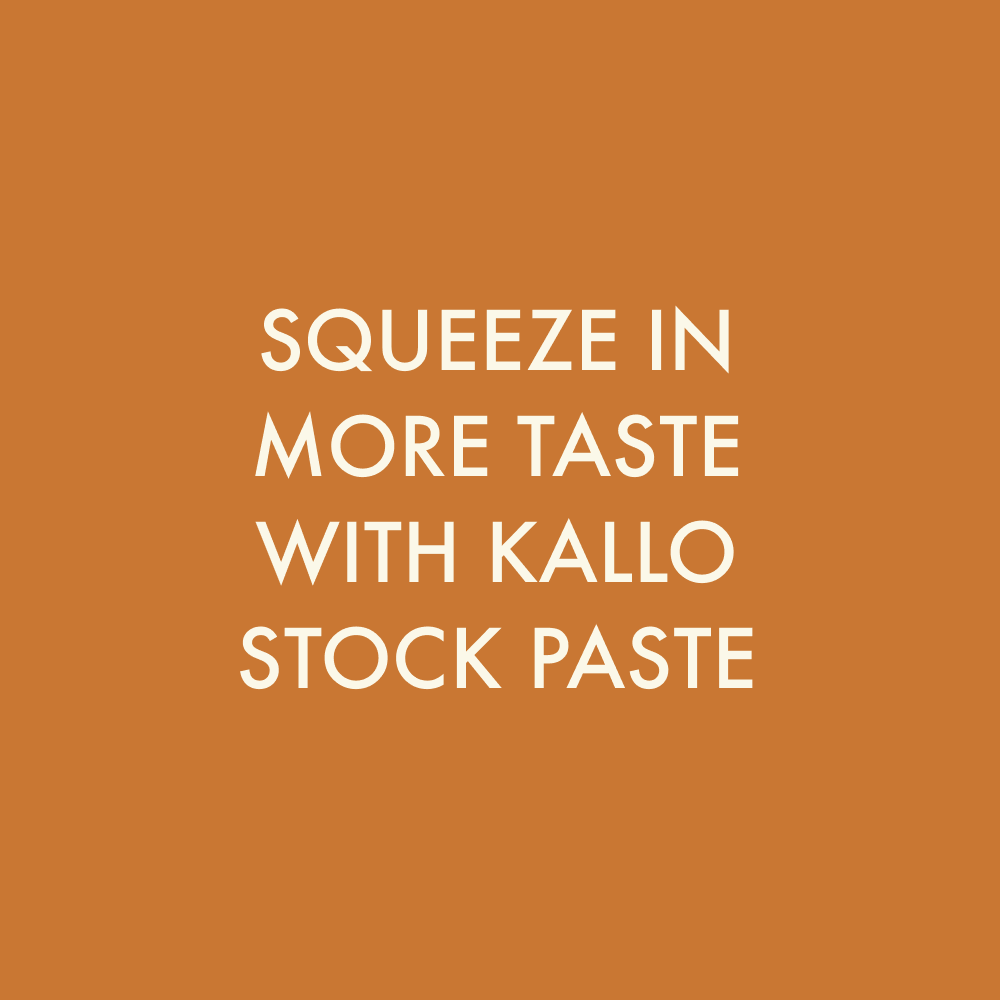 Squeeze in more taste with Kallo stock paste