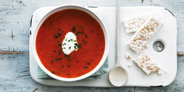 Souper-duper with tomato soup!