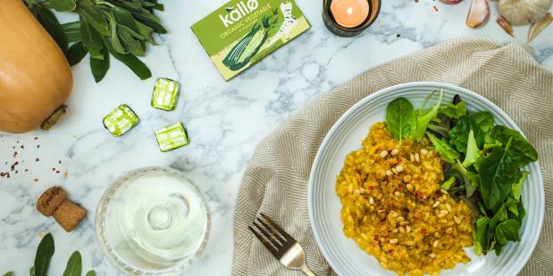 “Romantic”<br />Pumpkin Risotto