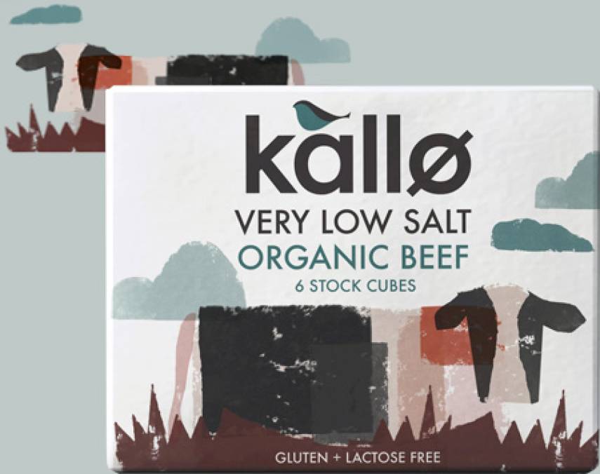 Very Low Salt Organic Beef Stock Cubes Kallo