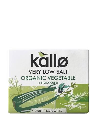 Very Low Salt Organic Vegetable Stock Cubes