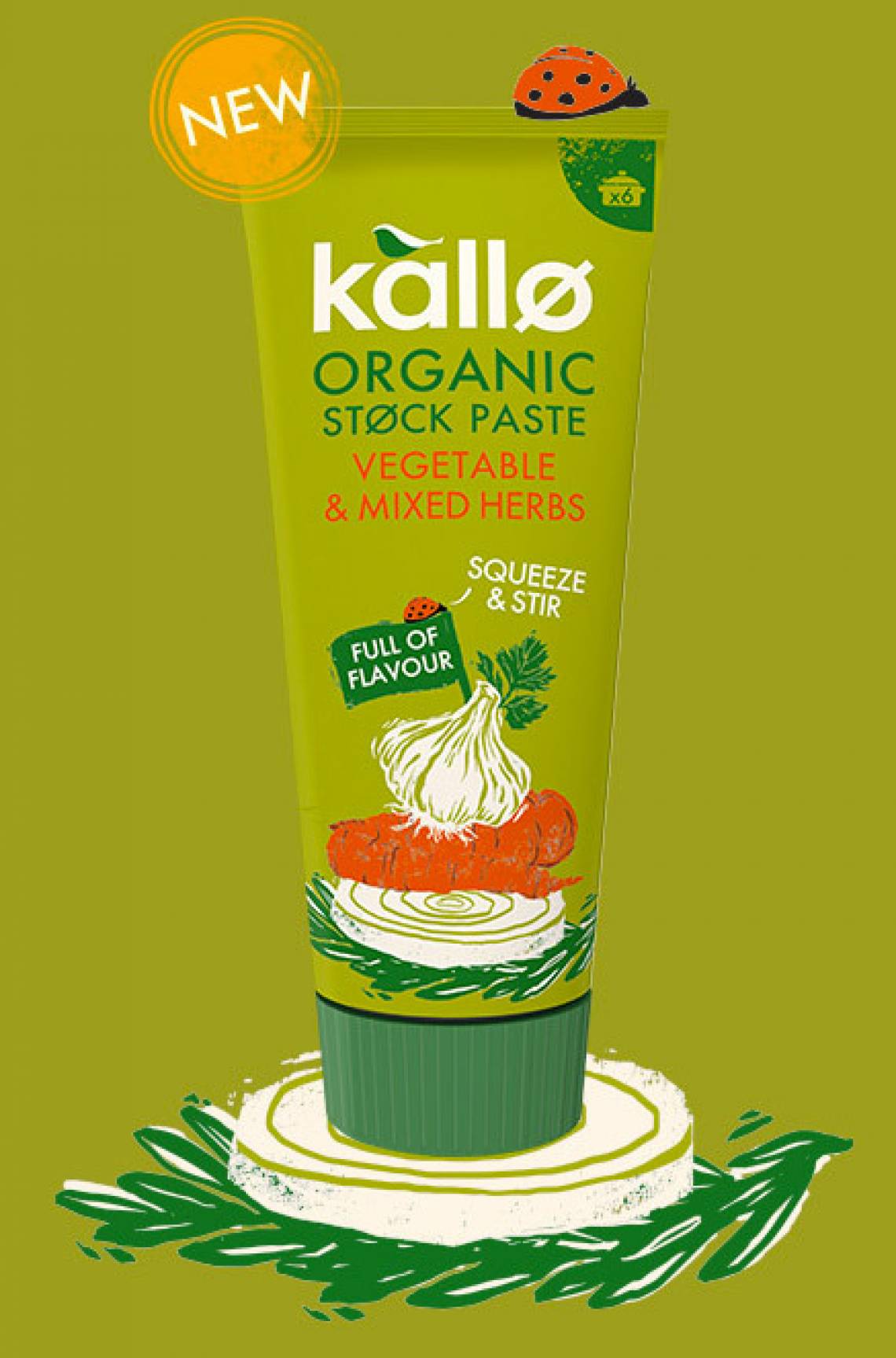 Vegetable & Mixed Herbs Stock Paste Kallo