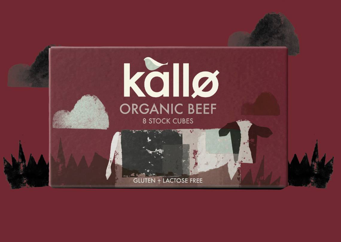 Organic Beef Stock Cubes Kallo