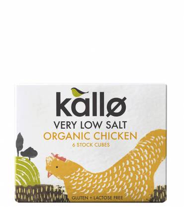 Very Low Salt Organic Chicken Stock Cubes