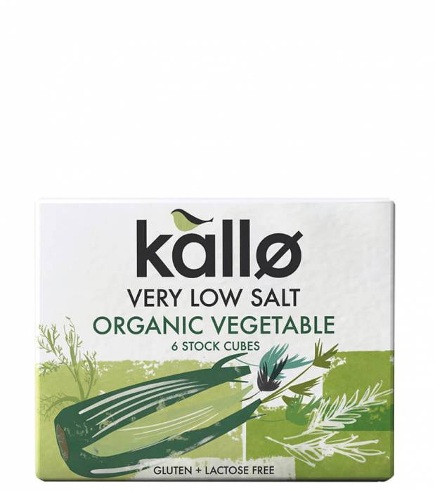 Very Low Salt Organic Vegetable Stock Cubes